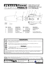 Preview for 4 page of Sealey CPV144.V2 Instructions