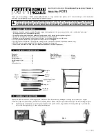 Sealey FDT3 Instructions preview