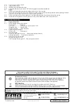 Preview for 7 page of Sealey G2000I.V2 Instructions Manual