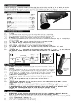 Preview for 2 page of Sealey GSA70 Instructions