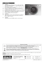 Preview for 2 page of Sealey LED176 Instructions