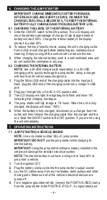 Preview for 6 page of Sealey SL69S Owner'S Manual