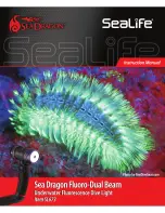 Sealife Sea Dragon SL673 Instruction Manual preview