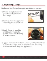 Preview for 14 page of Sealife Sea Dragon SL673 Instruction Manual