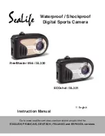 Sealife SL320 Instruction Manual preview