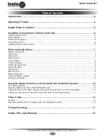 Preview for 3 page of Sealite Radio Controller System Installation & Operation Manual