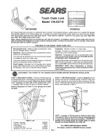 Sears 139.53716 Installation preview