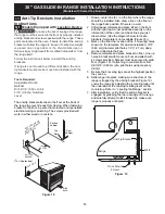 Preview for 13 page of Sears 30" GAS SLIDE-IN RANGE Installation Instructions Manual