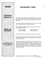 Preview for 6 page of Sears 625.340281 Owner'S Manual