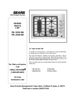 Sears 790.32323000 Repair Parts List Manual preview