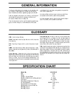 Preview for 5 page of Sears 919.72512 Owner'S Manual