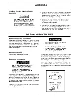 Preview for 7 page of Sears 919.72512 Owner'S Manual