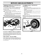 Preview for 21 page of Sears 944.600051 Owner'S Manual