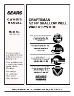 Preview for 15 page of Sears Craftsman 390.252151 Owner'S Manual