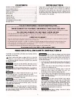 Preview for 2 page of Sears CRAFTSMAN 390.252157 Owner'S Manual