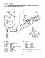 Preview for 20 page of Sears Craftsman 917.378590 Owner'S Manual