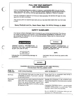 Preview for 3 page of Sears Craftsman 919.153010 Owner'S Manual