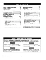 Preview for 2 page of Sears Craftsman 919.167800 General Manual