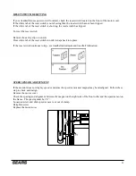 Preview for 29 page of Sears Free Spirit C 249 30199 0 Owner'S Manual