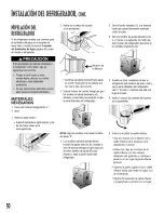 Preview for 50 page of Sears Kenmore Bottom Freezer Refrigerator Use & Care Manual