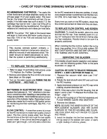 Preview for 14 page of Sears WaterWorks RO 2000 Installation & Operation Manual