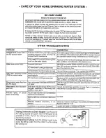 Preview for 16 page of Sears WaterWorks RO 2000 Installation & Operation Manual