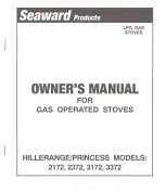 Seaward PRINCESS SERIES Owner'S Manual preview