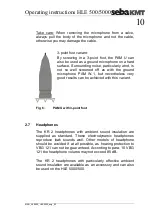 Preview for 16 page of sebaKMT Hydrolux HLE 500 Operating Instructions Manual