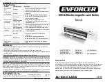 SECO-LARM ENFORCER 600-lb Electromagnetic Lock Series Manual preview