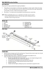 Preview for 2 page of SECO-LARM ENFORCER SD-961A-36 Manual