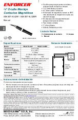 Preview for 2 page of SECO-LARM ENFORCER SM-207-5LQ/W Quick Start Manual