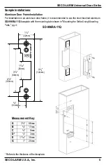 Preview for 5 page of SECO-LARM SD-996C-NUQ Manual