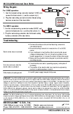 Preview for 8 page of SECO-LARM SD-996C-NUQ Manual