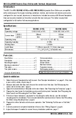 Preview for 2 page of SECO-LARM SD-996C-U1VQ Manual