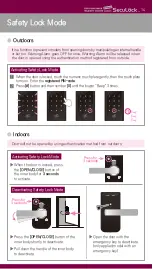 Preview for 14 page of SecuLock ND-H1000 User Manual