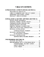 Preview for 3 page of Secura Key ENTRACOMP 28SA Plus User & Installation Manual