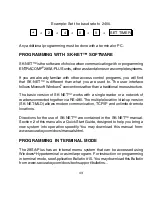 Preview for 47 page of Secura Key ENTRACOMP 28SA Plus User & Installation Manual