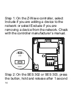 Preview for 10 page of Secure SES 302 User And Installation Instructions Manual