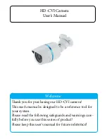 Preview for 1 page of Security Camera King CVIOB-TP1IRE User Manual