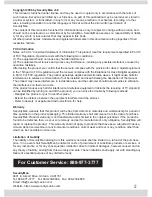 Preview for 2 page of SecurityMan Mini-AirWatch4 User Manual