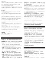 Preview for 2 page of SecurityMan SM-703DT Specifications