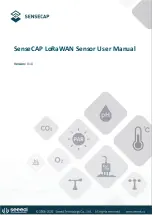 Preview for 1 page of Seeed Technology SenseCAP LoRaWAN 868 User Manual