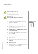 Preview for 129 page of SEF 548.04 Operating Manual