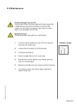 Preview for 139 page of SEF 548.04 Operating Manual