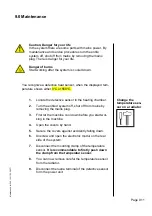 Preview for 111 page of SEF 548.10 Operating Manual