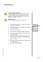 Preview for 113 page of SEF 548.10 Operating Manual