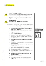 Preview for 115 page of SEF 548.10 Operating Manual