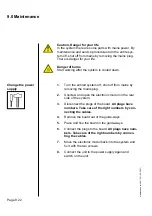 Preview for 122 page of SEF 548.10 Operating Manual