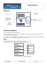 Preview for 8 page of SEFRAM SEQUENCER EC8-18 Quick Start Manual