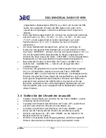 Preview for 15 page of Seg CR 105K Operating Instructions Manual